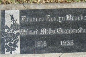 Frances Evelyn Huitt Brooks Frances Evelyn Huitt Brooks
