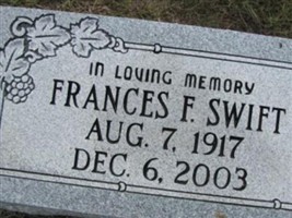 Frances F. Swift Frances F. Swift
