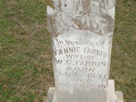 Frances 'Fannie' Simpson Farris Frances 'Fannie' Simpson Farris
