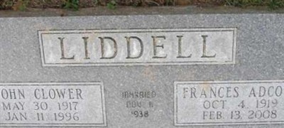 Frances G. Adock Liddell Frances G. Adock Liddell