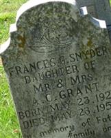 Frances G Snyder