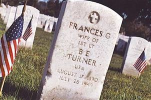 Frances G Turner