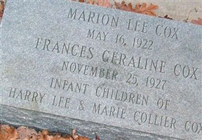 Frances Geraline Cox Frances Geraline Cox