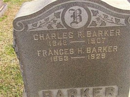 Frances H Barker Frances H Barker