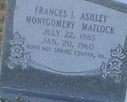 Frances Isabel Ashley Montgomery Matlock