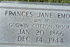 Frances Jane Emory Moore Frances Jane Emory Moore