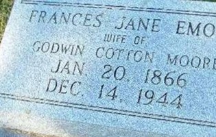 Frances Jane Emory Moore Frances Jane Emory Moore