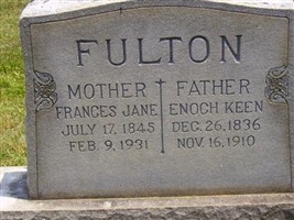 Frances Jane Fulton Frances Jane Fulton