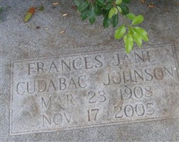 Frances Jane' Johnson