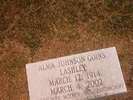 Alma Frances Johnson Goins Lashley