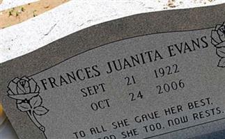 Frances Juanita Evans