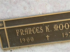 Frances K. Moore Frances K. Moore