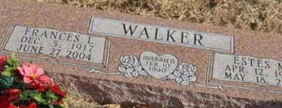 Frances L Jones Walker Frances L Jones Walker