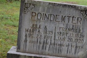 Frances L Poindexter Frances L Poindexter