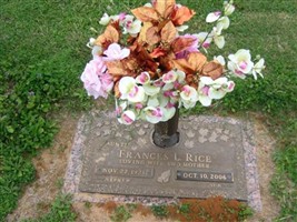 Frances L. Rice Frances L. Rice