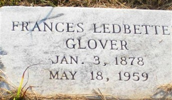 Frances Ledbetter Glover