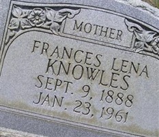 Frances Lena Knowles Frances Lena Knowles