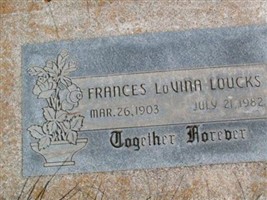 Frances LoVina Loucks Frances LoVina Loucks