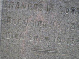 Frances M Gorton Frances M Gorton