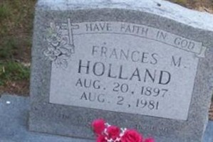 Frances M. Holland