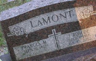 Frances M LaMont