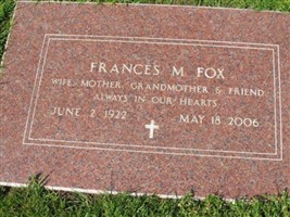 Frances M. MacLean Fox