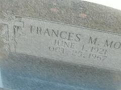Frances M. Moye