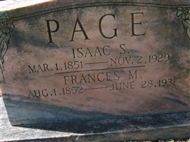Frances M. Page Frances M. Page
