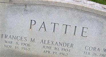 Frances M. Pattie