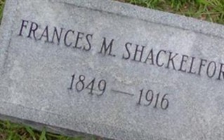 Frances M. Shackelford Frances M. Shackelford
