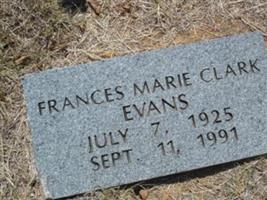 Frances Marie Clark Evans