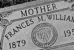 Frances Mary Blanco Williams Frances Mary Blanco Williams