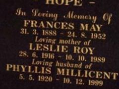 Frances May Manson Hope