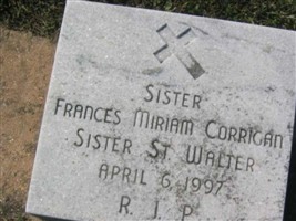 Frances Miriam Sister St. Walter Corrigan