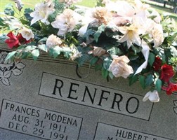 Frances Modena Renfro Frances Modena Renfro