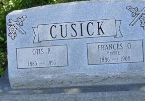 Frances Ophelia "Effie" Cusick