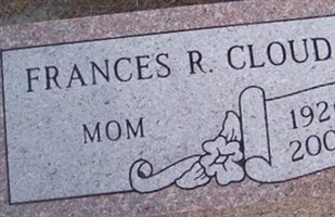 Frances Ruth Ford Cloud Frances Ruth Ford Cloud