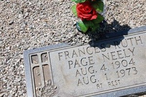 Frances Ruth Page Neely Frances Ruth Page Neely