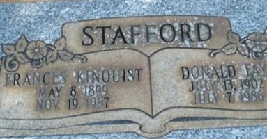 Frances Sabina Kenquist Stafford