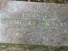 Frances Schmeltzer Dickey