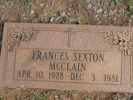 Frances Sexton McClain