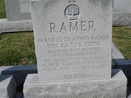 Frances Shapiro Ramer