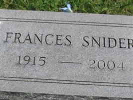 Frances Snider