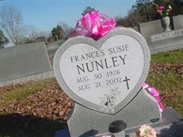 Frances Susie Nunley