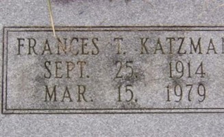 Frances T Katzman