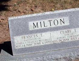 Frances T. Mitchell Milton