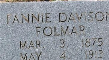 Frances Tabitha Davison Folmar Frances Tabitha Davison Folmar