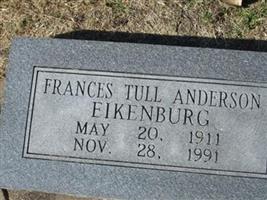 Frances Tull Anderson Eikenburg