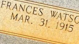 Frances Watson Juhan