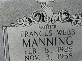 Frances Webb Manning